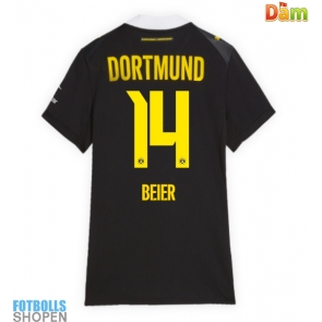 Billiga Borussia Dortmund Maximilian Beier #14 Bortatröja Dam 2026-27 Kortärmad